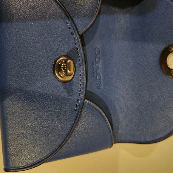 Coach Beast Collection Steggy Dinosaur Turnlock Leather Card Case Wallet - Picture 3 of 4